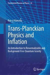 bokomslag Trans-Planckian Physics and Inflation