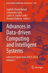 bokomslag Advances in Data-driven Computing and Intelligent Systems