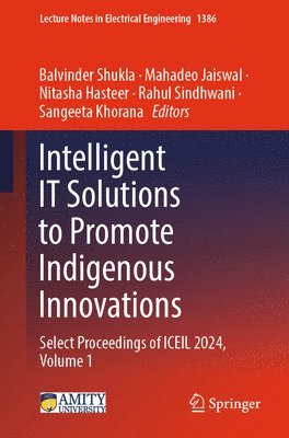 bokomslag Intelligent IT Solutions to Promote Indigenous Innovations