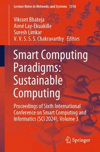 bokomslag Smart Computing Paradigms: Sustainable Computing