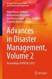 bokomslag Advances in Disaster Management, Volume 2