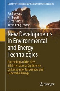 bokomslag New Developments in Environmental and Energy Technologies