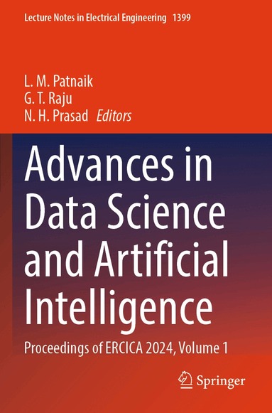 L. M. Patnaik, G. T. Raju, N. H. Prasad - Advances in Data Science and Artificial Intelligence, Häftad