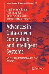 bokomslag Advances in Data-driven Computing and Intelligent Systems