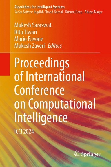 bokomslag Proceedings of International Conference on Computational Intelligence