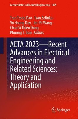 bokomslag AETA 2023Recent Advances in Electrical Engineering and Related Sciences: Theory and Application