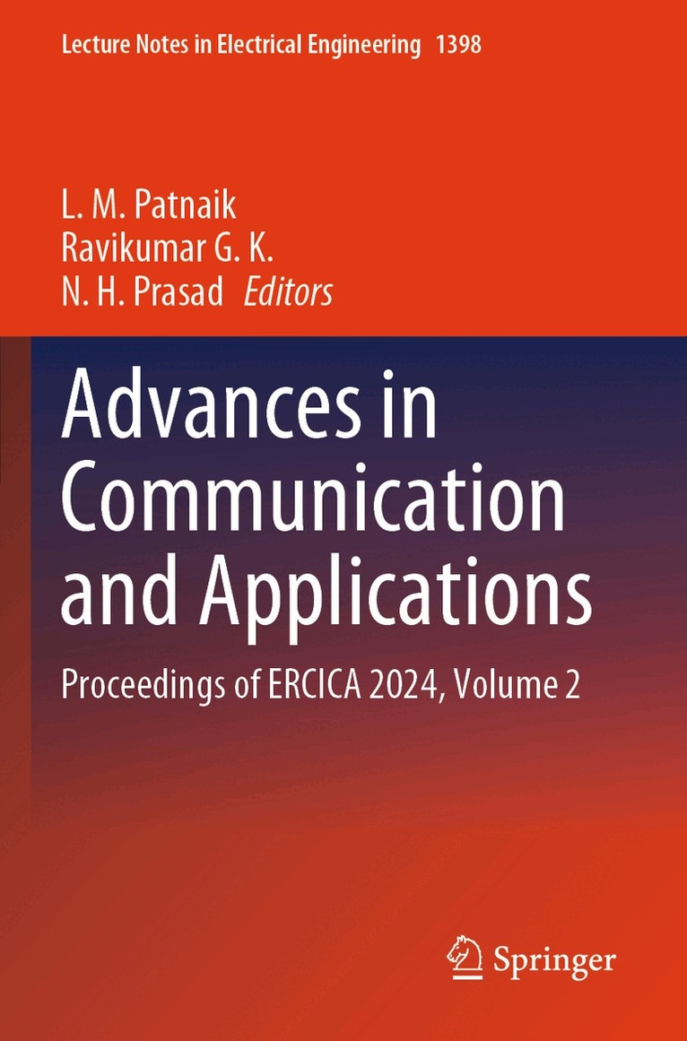 L. M. Patnaik, Ravikumar G. K., N. H. Prasad - Advances in Communication and Applications, Häftad. Tillgänglighet: Lägg i varukorg