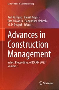 bokomslag Advances in Construction Management