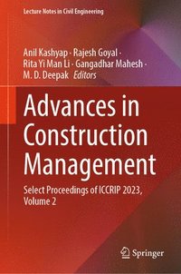 bokomslag Advances in Construction Management