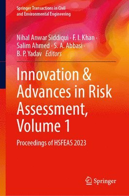 bokomslag Innovation & Advances in Risk Assessment, Volume 1