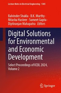 bokomslag Digital Solutions for Environmental and Economic Development