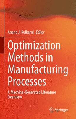 bokomslag Optimization Methods in Manufacturing Processes