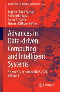 bokomslag Advances in Data-driven Computing and Intelligent Systems
