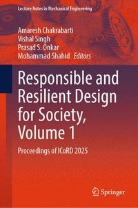 bokomslag Responsible and Resilient Design for Society, Volume 1