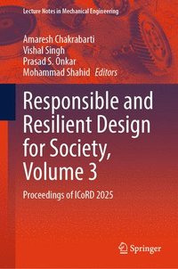 bokomslag Responsible and Resilient Design for Society, Volume 3