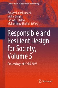 bokomslag Responsible and Resilient Design for Society, Volume 5