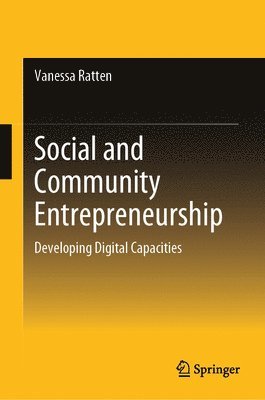 bokomslag Social and Community Entrepreneurship
