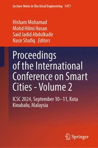 bokomslag Proceedings of the International Conference on Smart Cities - Volume 2