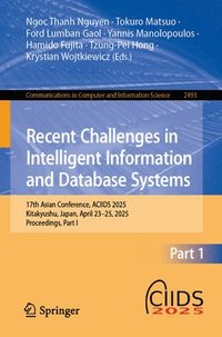 bokomslag Recent Challenges in Intelligent Information and Database Systems