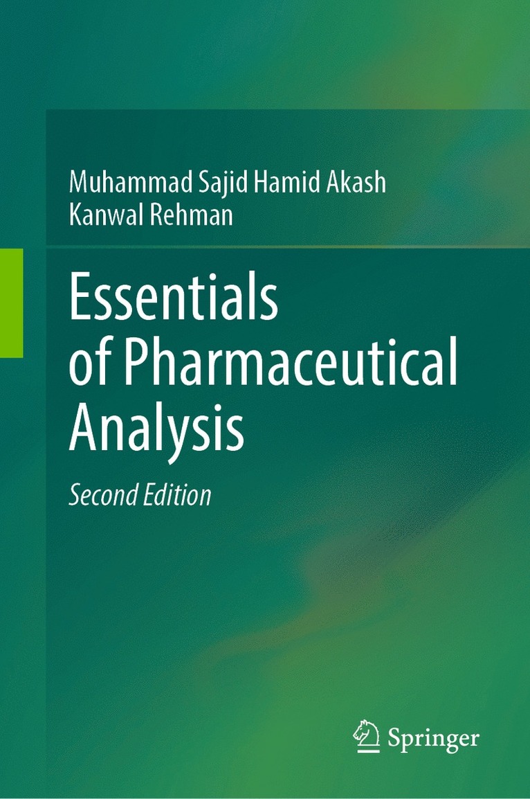 Muhammad Sajid Hamid Akash, Kanwal Rehman - Essentials of Pharmaceutical Analysis, Inbunden