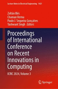 bokomslag Proceedings of International Conference on Recent Innovations in Computing