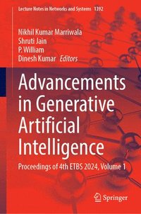 bokomslag Advancements in Generative Artificial Intelligence