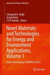 bokomslag Novel Materials and Technologies for Energy and Environment Applications, Volume 1