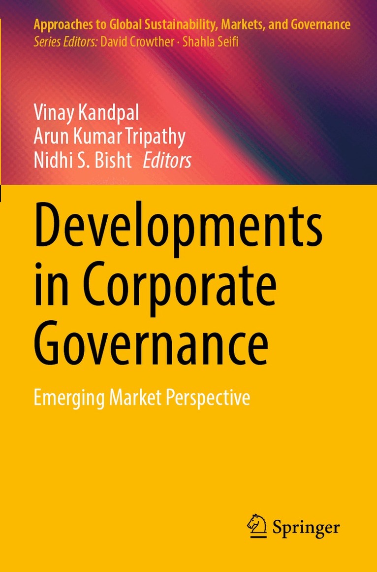 Vinay Kandpal, Arun Kumar Tripathy, Nidhi S. Bisht - Developments in Corporate Governance, Häftad. Tillgänglighet: Lägg i varukorg