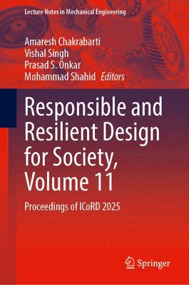 bokomslag Responsible and Resilient Design for Society, Volume 11