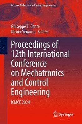 bokomslag Proceedings of 12th International Conference on Mechatronics and Control Engineering