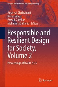 bokomslag Responsible and Resilient Design for Society, Volume 2