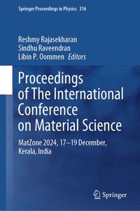 bokomslag Proceedings of The International Conference on Material Science
