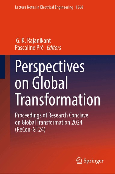 G. K. Rajanikant, Pascaline Pré - Perspectives on Global Transformation, Inbunden