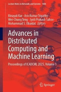 bokomslag Advances in Distributed Computing and Machine Learning