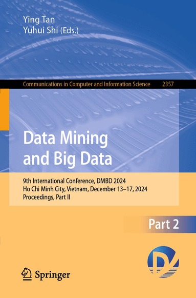 Ying Tan, Yuhui Shi - Data Mining and Big Data, Häftad