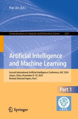 bokomslag Artificial Intelligence and Machine Learning
