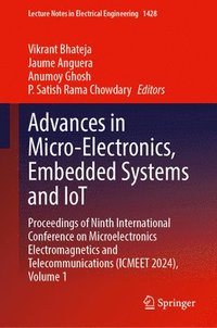 bokomslag Advances in Micro-Electronics, Embedded Systems and IoT