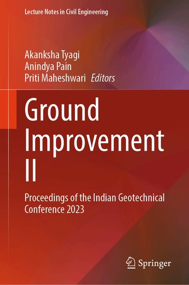 Akanksha Tyagi, Anindya Pain, Priti Maheshwari - Ground Improvement II, Inbunden