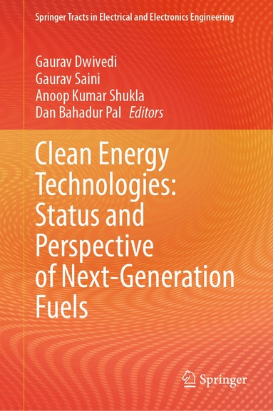 Gaurav Dwivedi, Gaurav Saini, Anoop Kumar Shukla, Dan Bahadur Pal - Clean Energy Technologies: Status and Perspective of Next-Generation Fuels, Inbunden