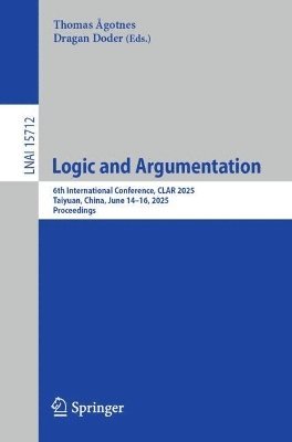 bokomslag Logic and Argumentation