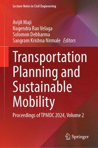 bokomslag Transportation Planning and Sustainable Mobility