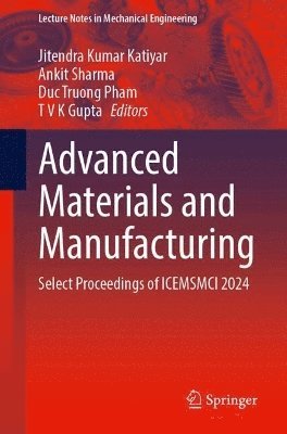 bokomslag Advanced Materials and Manufacturing