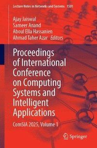 bokomslag Proceedings of International Conference on Computing Systems and Intelligent Applications