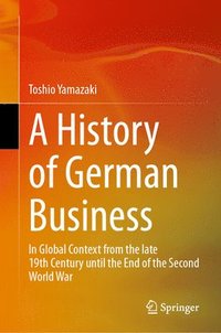 bokomslag History of German Business