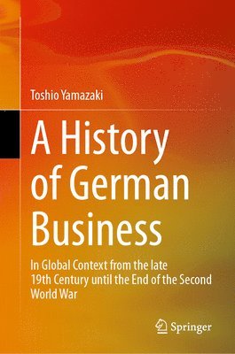 bokomslag History of German Business