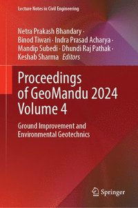bokomslag Proceedings of GeoMandu 2024 Volume 4