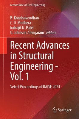 bokomslag Recent Advances in Structural Engineering - Vol. 1
