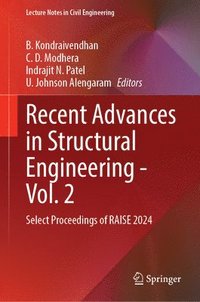 bokomslag Recent Advances in Structural Engineering-Vol. 2