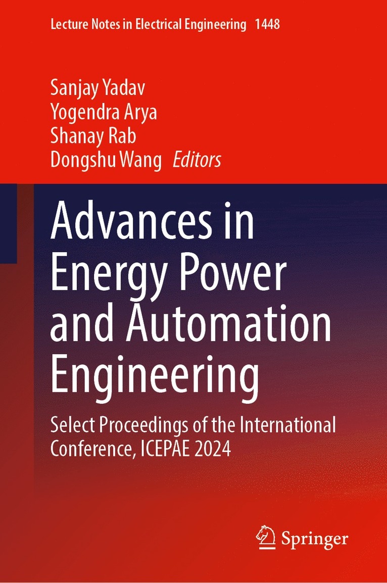 Advances in Energy Power and Automation Engineering