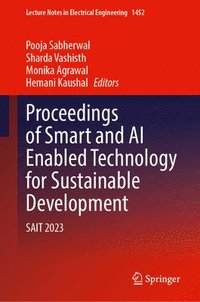 bokomslag Proceedings of Smart and AI Enabled Technology for Sustainable Development